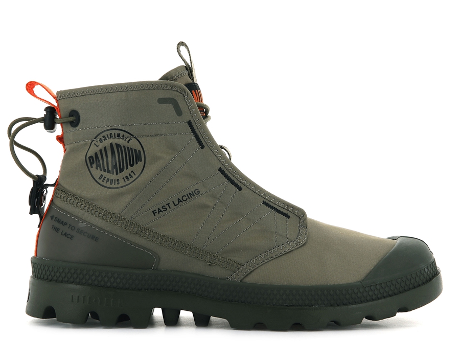 Palladium Pampa Travel Lite Verdi | TZP9343KT