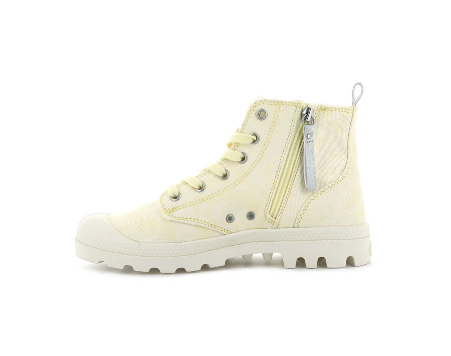 Palladium Pampa Zip Desertwash Gialle | ATK2118IU