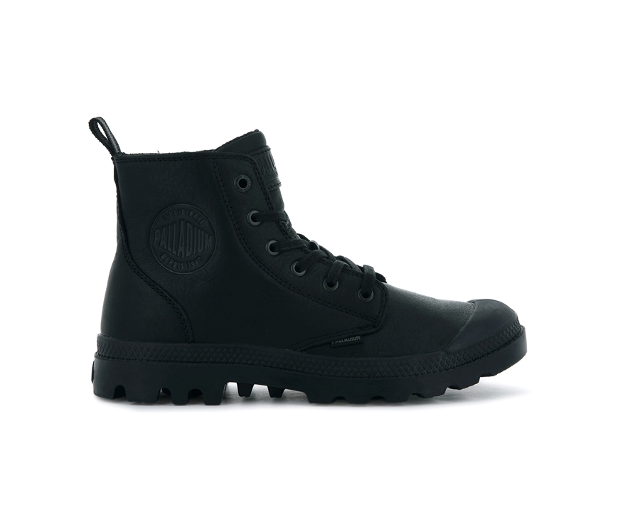 Palladium Pampa Zip Pelle Ess Nere | LBD952DK