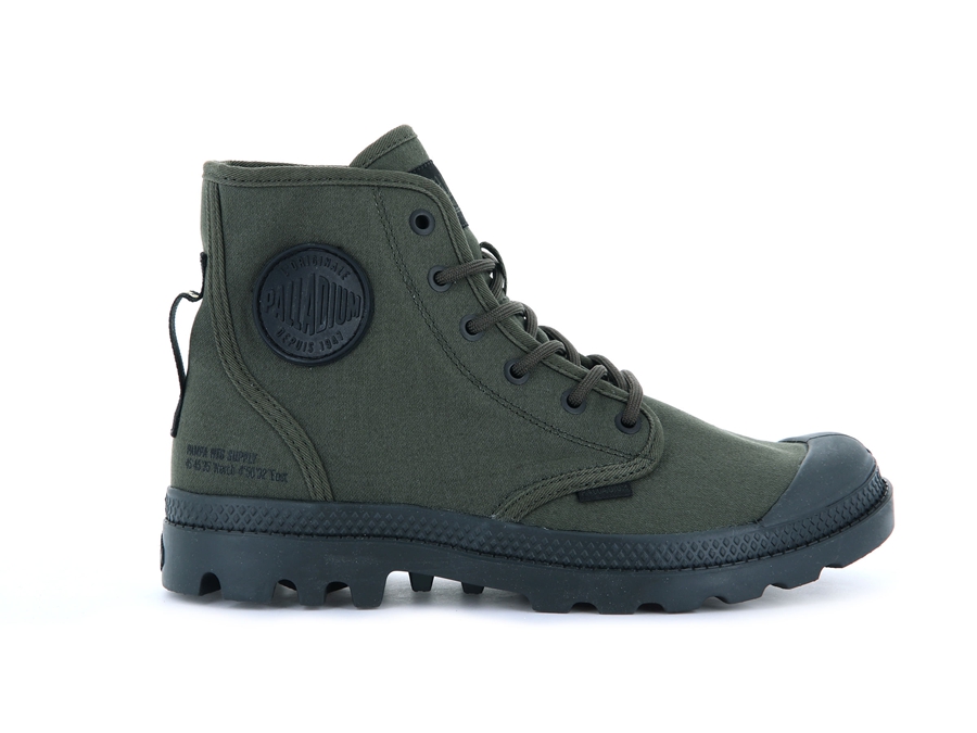 Palladium Pampa Hi Htg Supply Verde Oliva | KOM9514FM