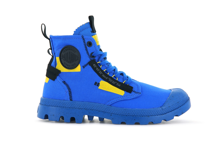 Palladium Pampa Hi Re-craft Blu | SVE3092US