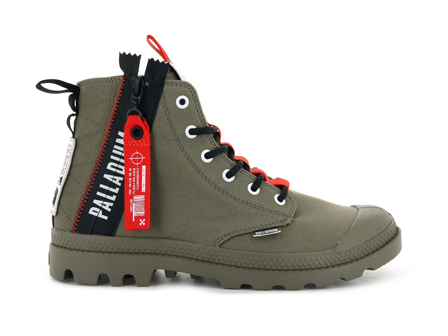 Palladium Pampa Hi Ticket To Earth Verdi | BUC7177QZ