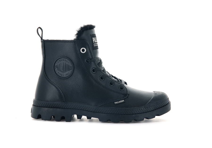 Palladium Pampa Hi Zip Pelle S Nere | GYA9036AE