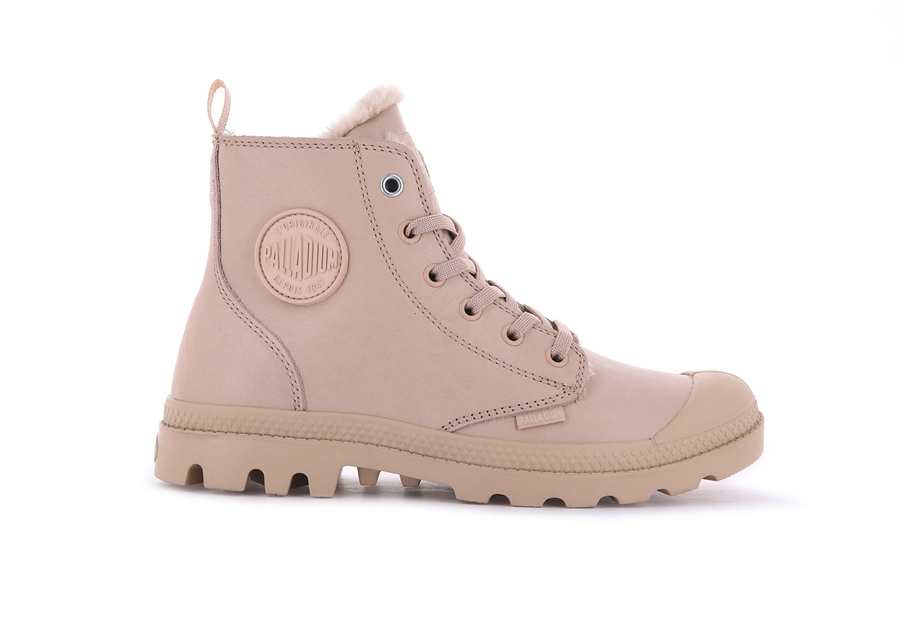 Palladium Pampa Hi Zip Pelle S Rosa | KMI7399WC