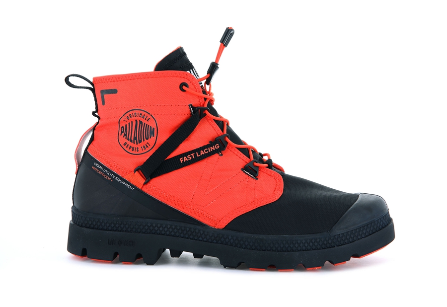 Palladium Pampa Travel Lite+ Impermeabili Arancioni Nere | NSJ2437SU