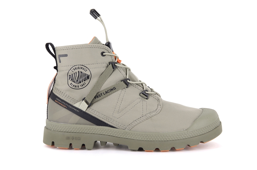 Palladium Pampa Travel Lite+ Impermeabili Verdi Chiaro | QSJ2078IP