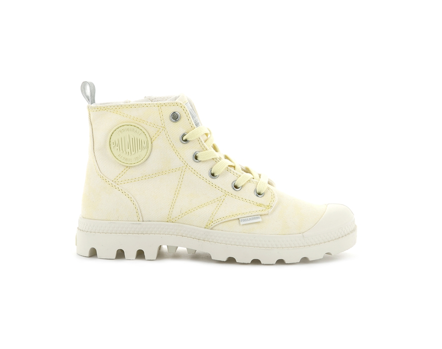 Palladium Pampa Zip Desertwash Gialle | ATK2118IU